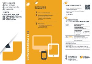 Ayuntamiento de Novelda matrícula-junta-300x210 Calendari de matrícula per a les proves de la Junta Qualificadora de Coneixements de Valencià 