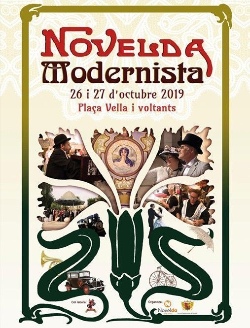 Ayuntamiento de Novelda Cartel-Modernista-web    Novelda recupera el seu patrimoni modernista a Novelda Modernista 