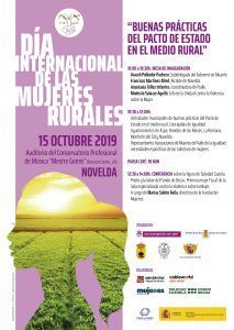 Ayuntamiento de Novelda Cartel-Mujer-Rural-1-213x300 Dia Internacional de les Dones Rurals 