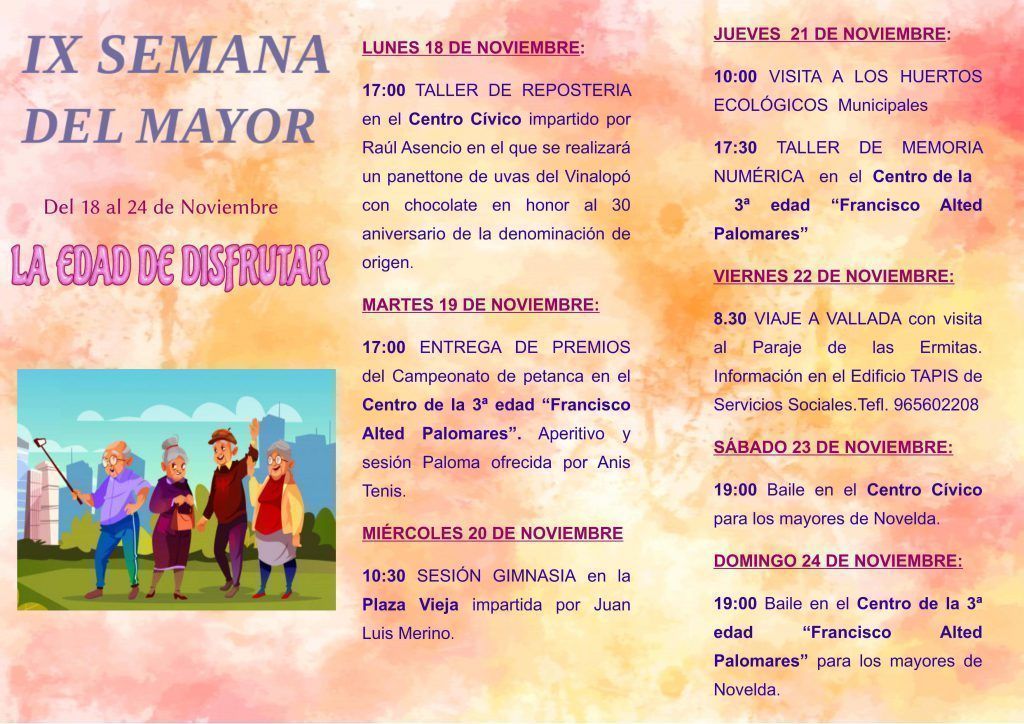 Ayuntamiento de Novelda 0003-1024x724 Novelda celebra la novena Semana del Mayor 