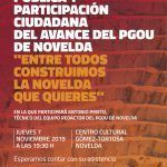 Ayuntamiento de Novelda Cartel-PGOU-150x150 L'avanç del PGOU s'obri a la participació ciutadana 