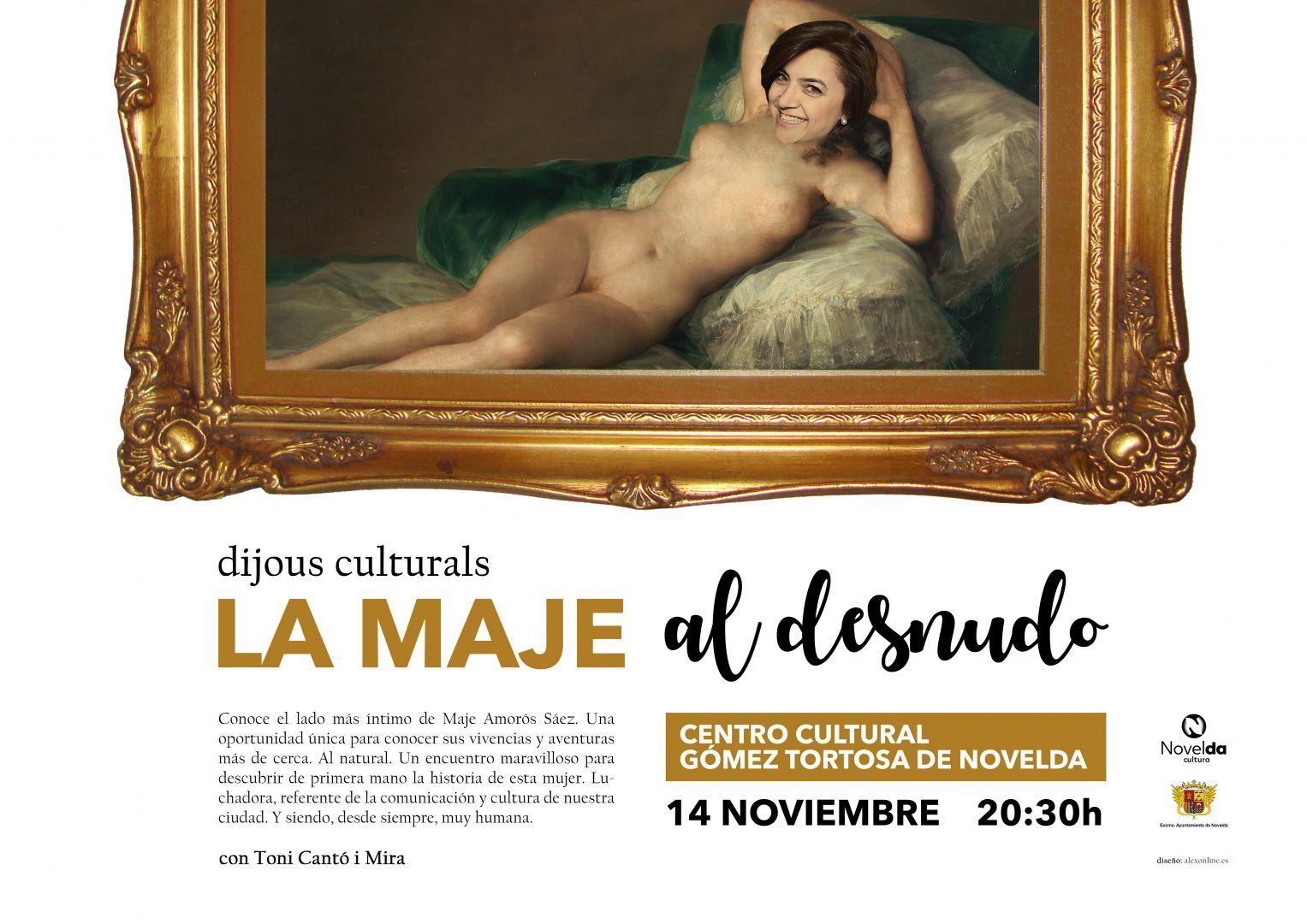 Ayuntamiento de Novelda LA-MAJE-AL-DESNUDO La Maje al desnudo 