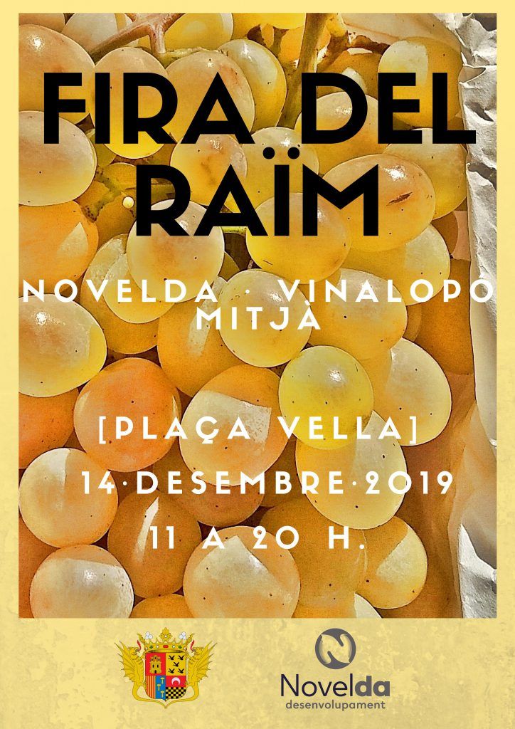 Ayuntamiento de Novelda Feria-uva-1-724x1024 La Plaça Vella acollirà la setena edició de la Fira del Raïm 