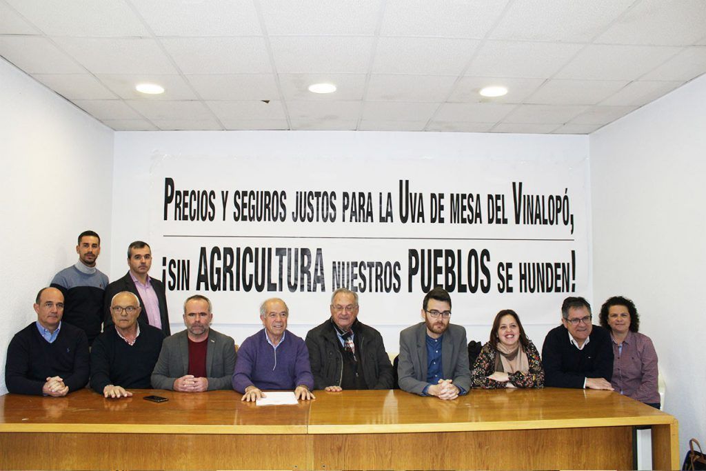 Ayuntamiento de Novelda firma-ayto-3-1024x683 Los municipios del Medio Vinalopó se unen en la defensa de la uva de mesa embolsada 