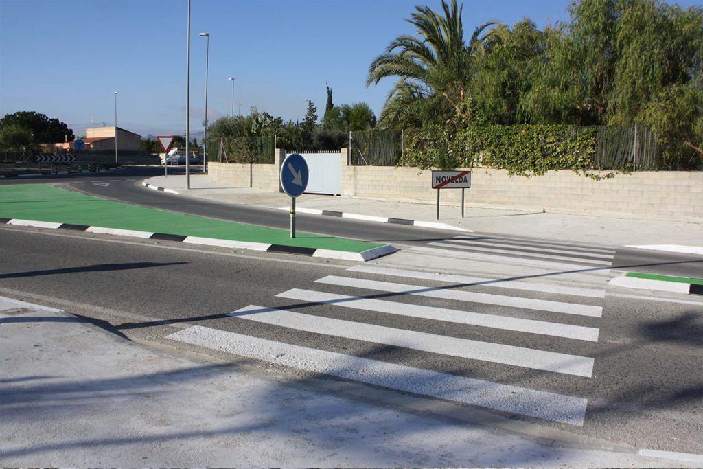 Ayuntamiento de Novelda 02-15-1024x683 Finalizan los trabajos de conexión del carril bici de la Ronda Sur con la Avenida Reyes Católicos 