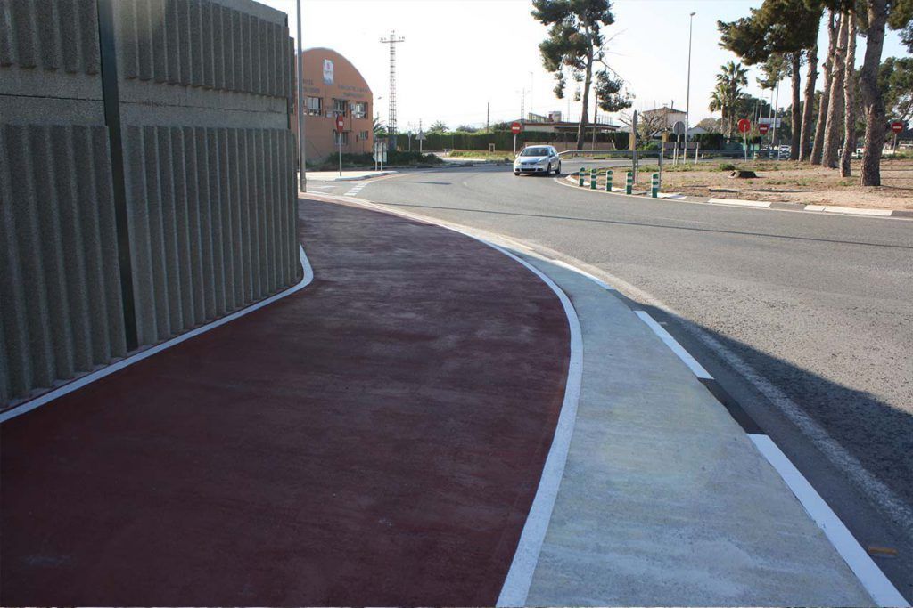 Ayuntamiento de Novelda 03-10-1024x683 Finalizan los trabajos de conexión del carril bici de la Ronda Sur con la Avenida Reyes Católicos 