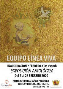 Ayuntamiento de Novelda Cartel_LÍNEA-VIVA-212x300 Exposició Antològica "Equipo línea Viva" 