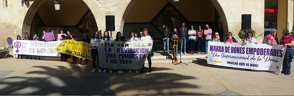 Ayuntamiento de Novelda 07 Novelda reivindica la igualtat real i efectiva per a les dones 