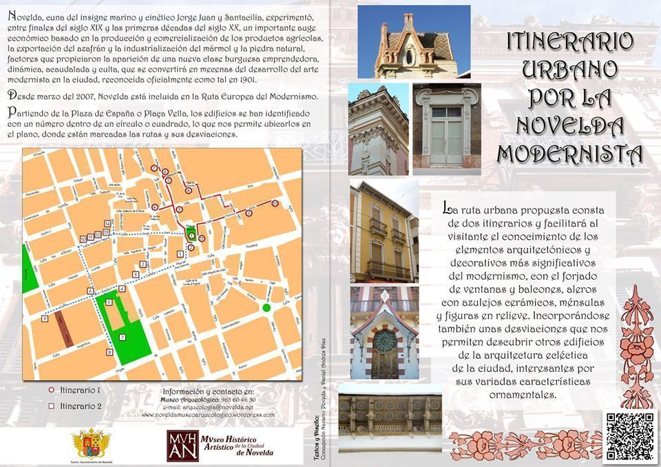 Ayuntamiento de Novelda 01-9 El Museo Histórico-Artístico ofrece dos rutas urbanas para los paseos de la desescalada 
