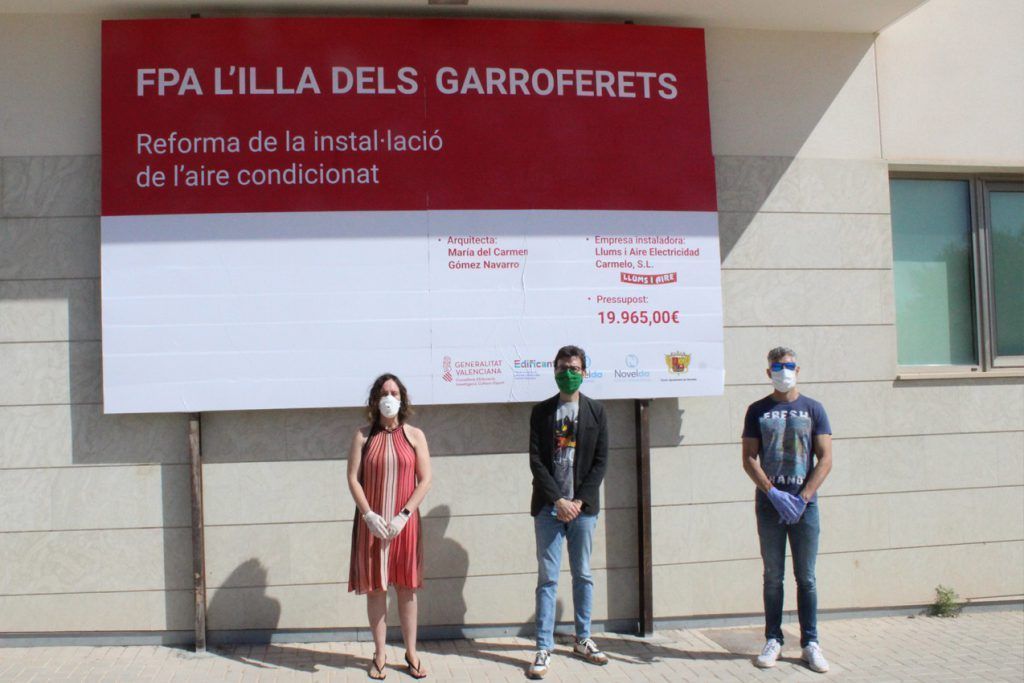 Ayuntamiento de Novelda 02-15-1024x683 Arranquen les obres del Pla Edificant a l'Escola d'Adults L'Illa dels Garroferets 