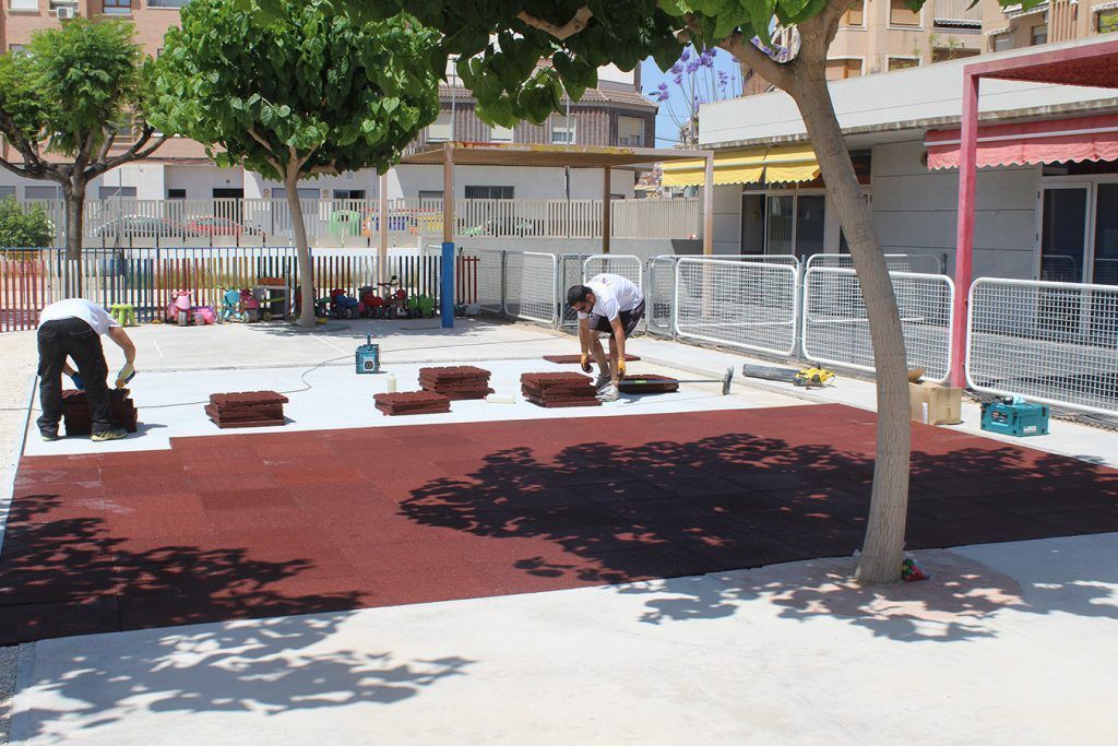 Ayuntamiento de Novelda 03-18-1024x683 Recta final de las obras del Plan Edificant en el CEIP Jorge Juan 