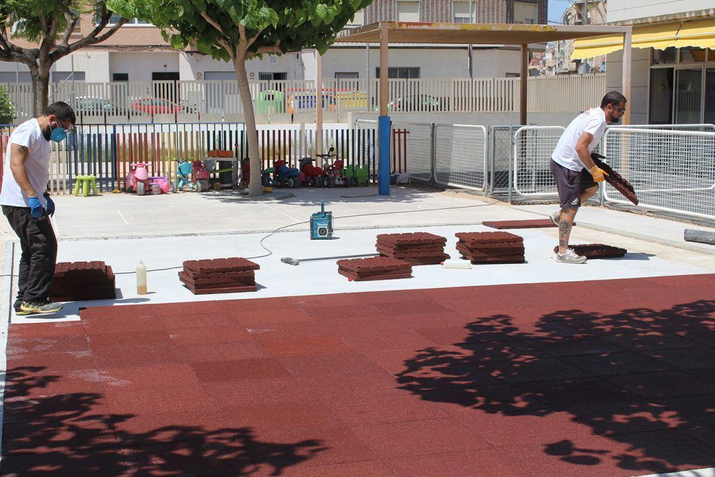 Ayuntamiento de Novelda 04-12-1024x683 Recta final de les obres del Pla Edificant en el CEIP Jorge Juan 