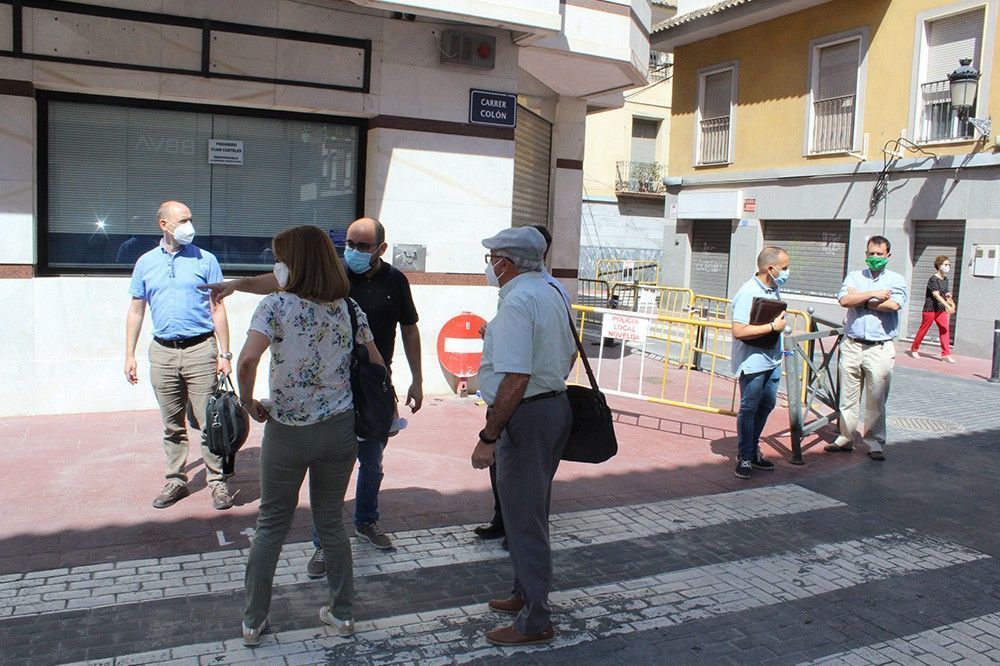 Ayuntamiento de Novelda 11 L'Ajuntament reclama a Conselleria una actuació urgent per a evitar inundacions en la zona centre 