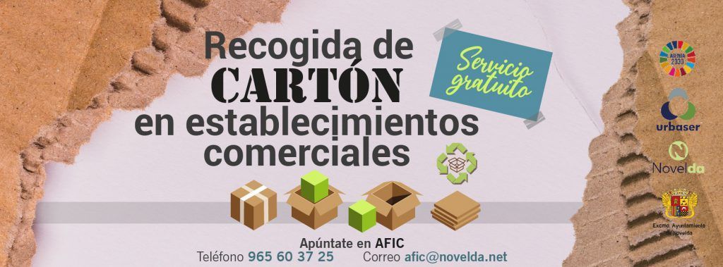 Ayuntamiento de Novelda Banner-recogia-cartón-1-1024x379 Arranca el nuevo servicio personalizado de recogida de cartón  para el comercio local 