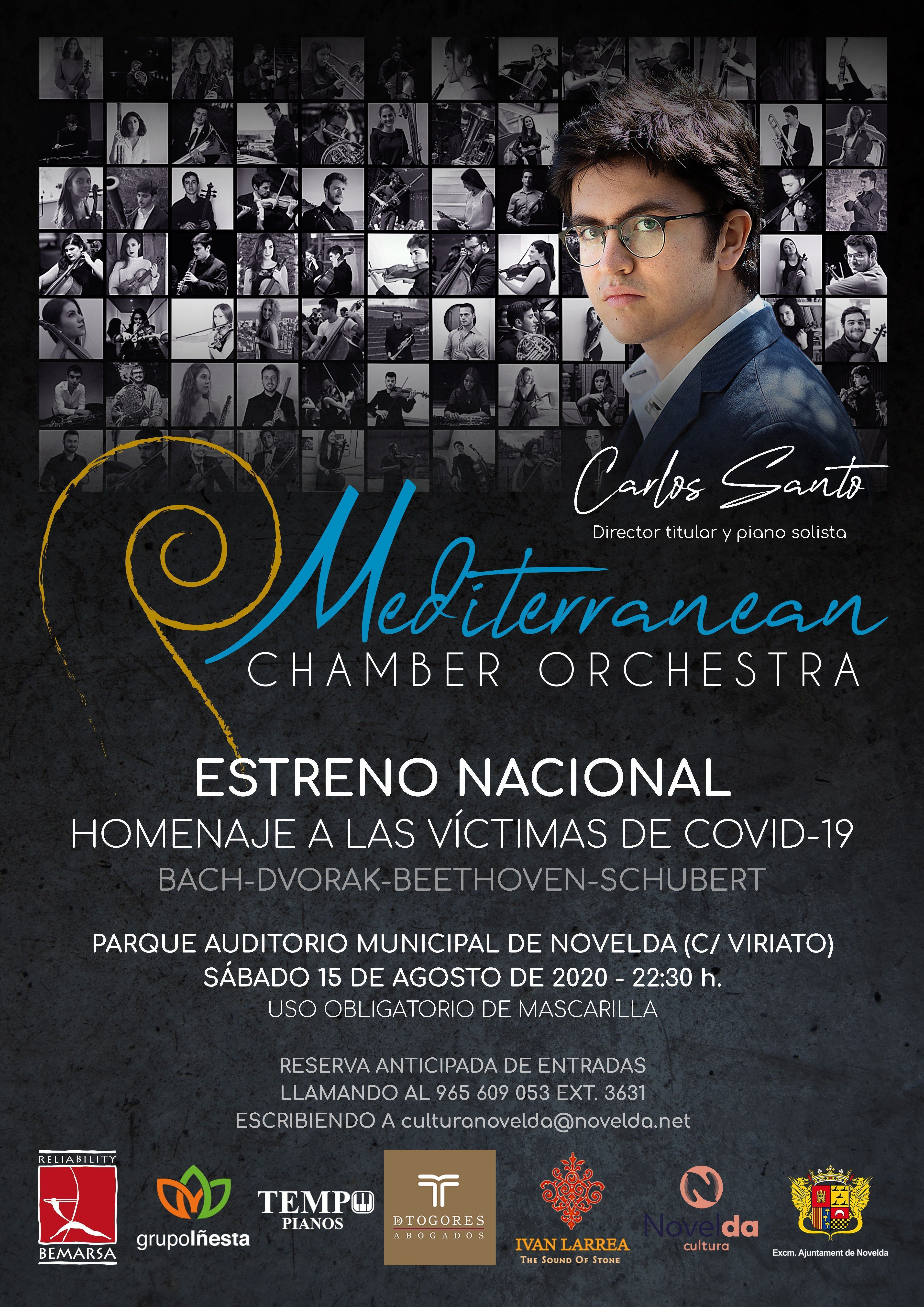 Ayuntamiento de Novelda IMG_4594 "Nits d'Estiu"  Concert de Carlos Santo & Mediterranean Chamber Orchestra 