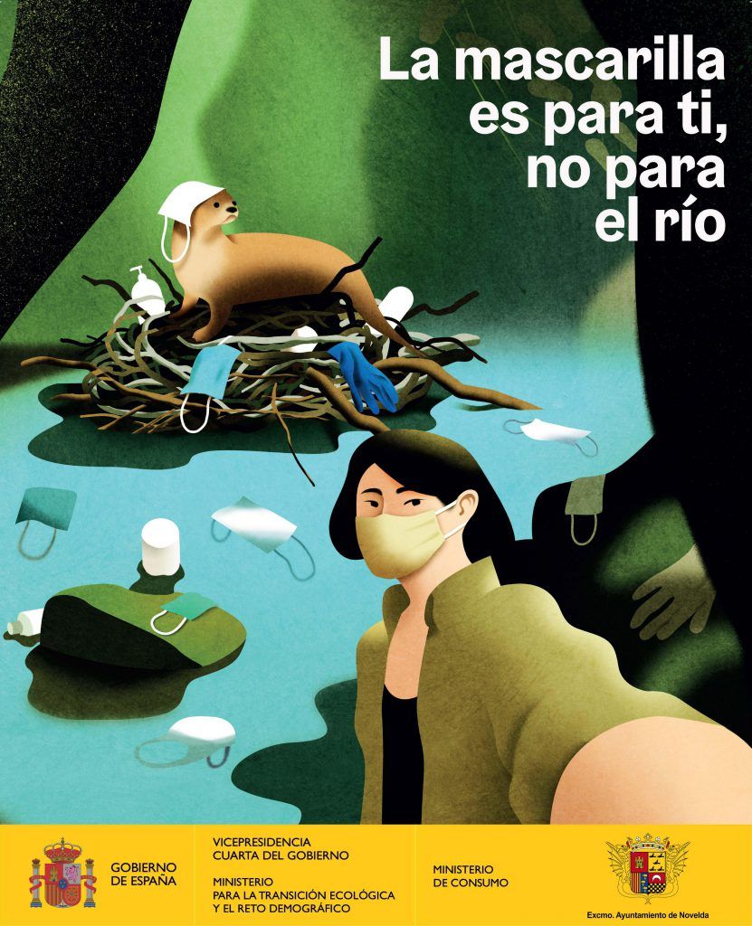 Ayuntamiento de Novelda Río-01-831x1024 Novelda se suma a la campaña “Recuerdos inolvidables. La mascarilla es para ti, no para la naturaleza” 