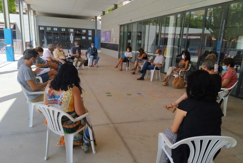 Ayuntamiento de Novelda 02-10 Educació coordina amb els centres educatius el protocol anti-Covid 