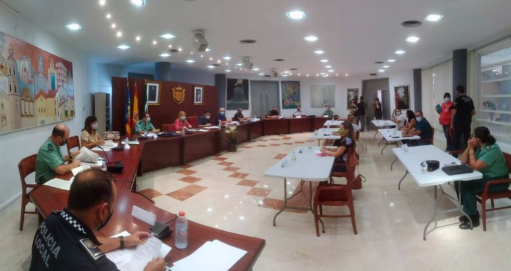 Ayuntamiento de Novelda 07-1 La Junta Local de Seguridad analiza las medidas adoptadas frente a la Covid-19 y en el ámbito de la violencia de género 