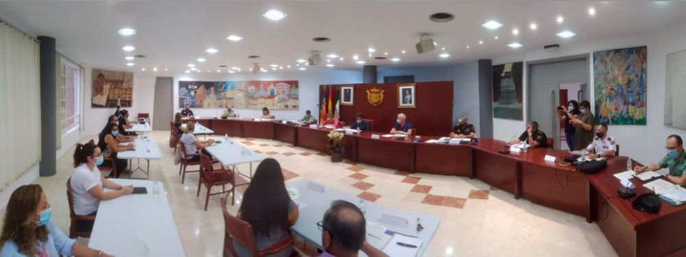 Ayuntamiento de Novelda 09 La Junta Local de Seguridad analiza las medidas adoptadas frente a la Covid-19 y en el ámbito de la violencia de género 