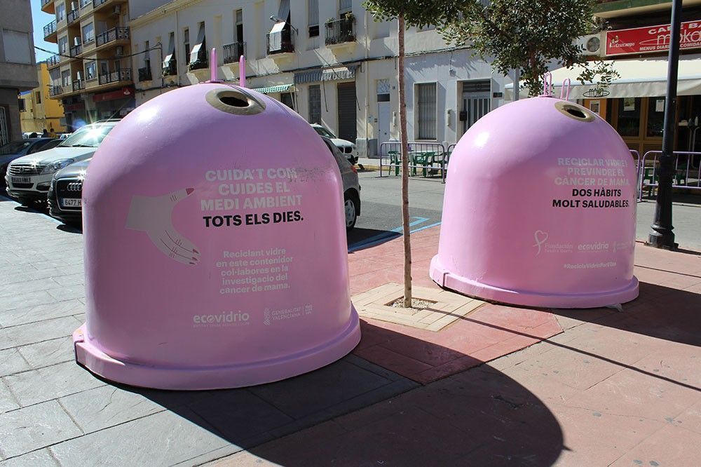 Ayuntamiento de Novelda 03-7 Novelda s'adhereix a la campanya  “Recicla Vidre per Elles” 