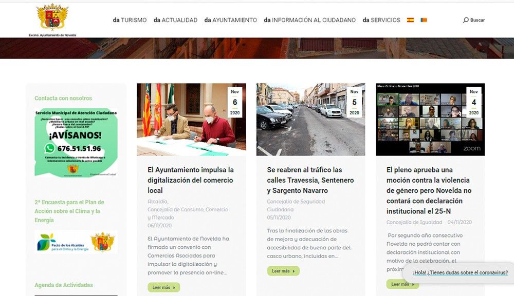 Ayuntamiento de Novelda 01-8 Medi Ambient llança una nova enquesta ciutadana per a millorar la lluita contra el canvi climàtic 