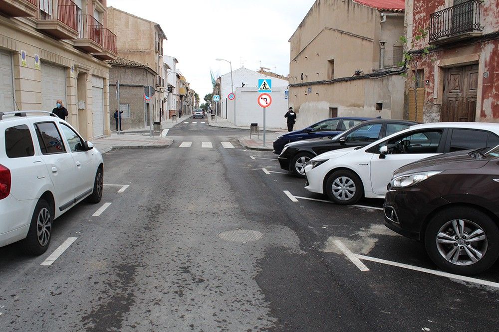 Ayuntamiento de Novelda 04 Se reabren al tráfico las calles Travessia, Sentenero y Sargento Navarro 