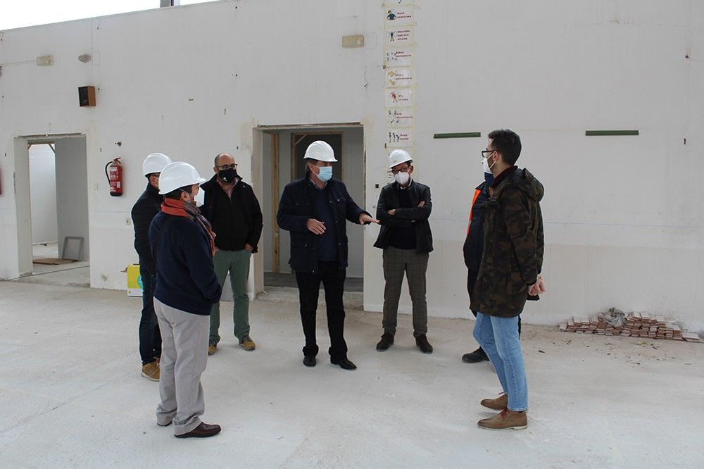 Ayuntamiento de Novelda 05-2 Avanzan las obras del Plan Edificant en el colegio Alfonso X El Sabio 