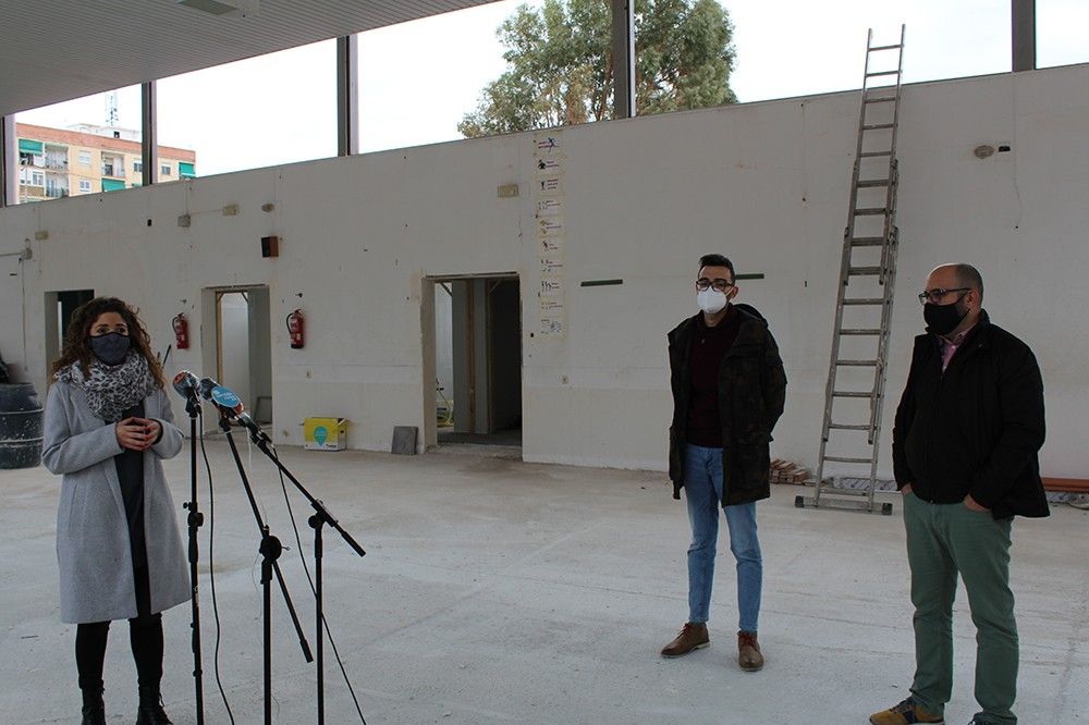 Ayuntamiento de Novelda 09 Avanzan las obras del Plan Edificant en el colegio Alfonso X El Sabio 