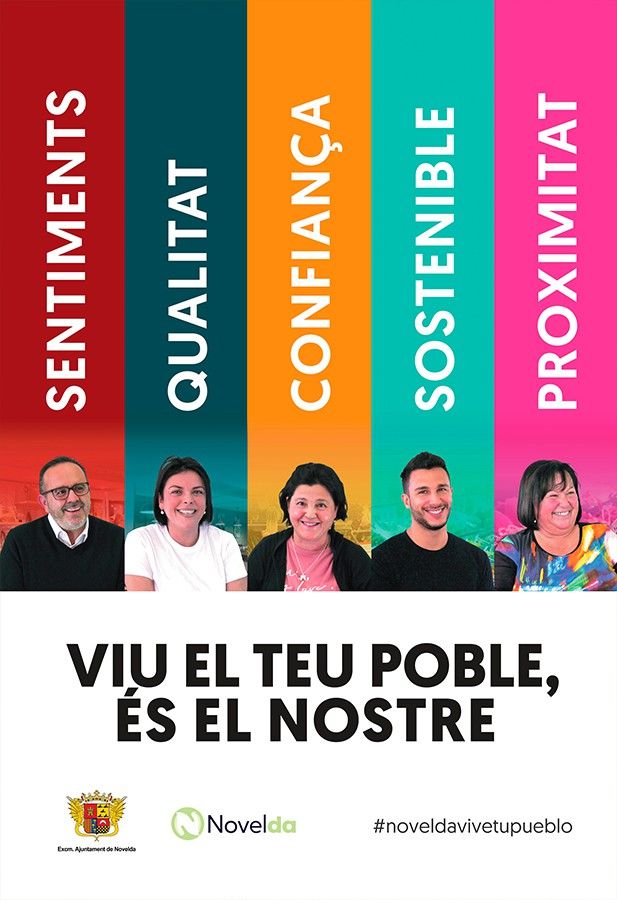 Ayuntamiento de Novelda k1 “Vive tu pueblo, es lo nuestro” nueva campaña para el fomento del consumo local 