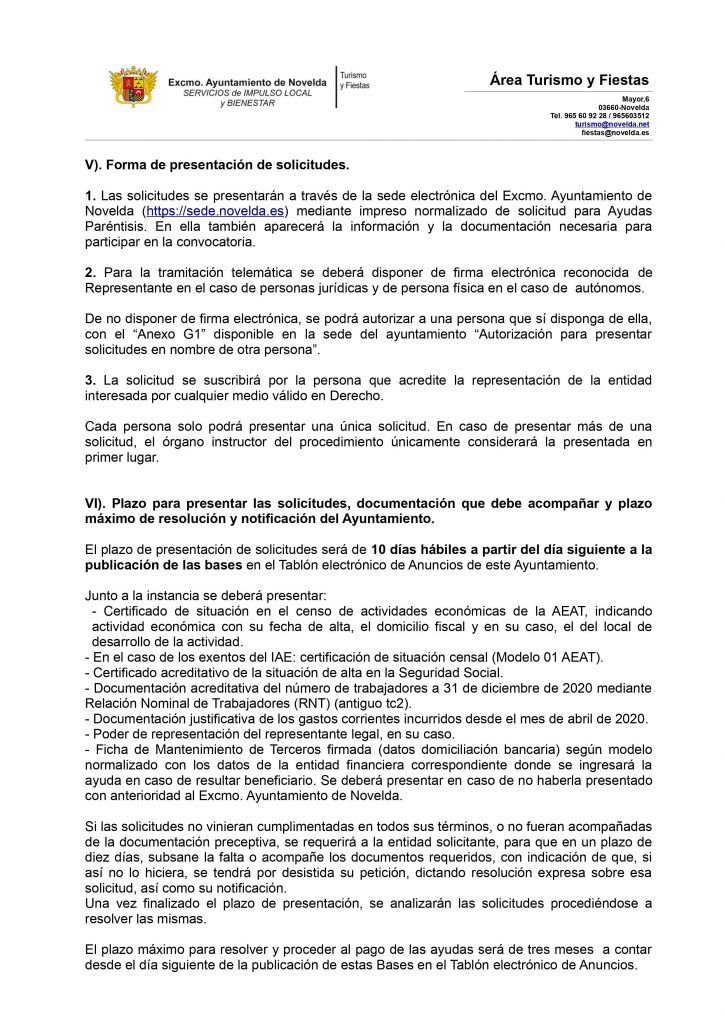 Ayuntamiento de Novelda 0003-724x1024 Novelda abre el plazo para solicitar las Ayudas Paréntesis 
