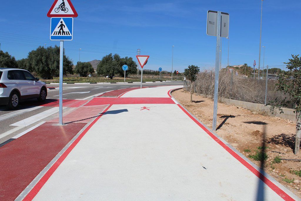 Ayuntamiento de Novelda 05-6-1024x683 Finalizan las obras de mejora de seguridad y accesibilidad del tramo que une la Ronda Sur con Cura González 