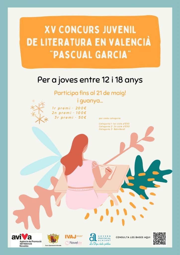 Ayuntamiento de Novelda 02-2-724x1024 Normalización Lingüística convoca la XV Edición del Concurso de  Literatura Pascual García 