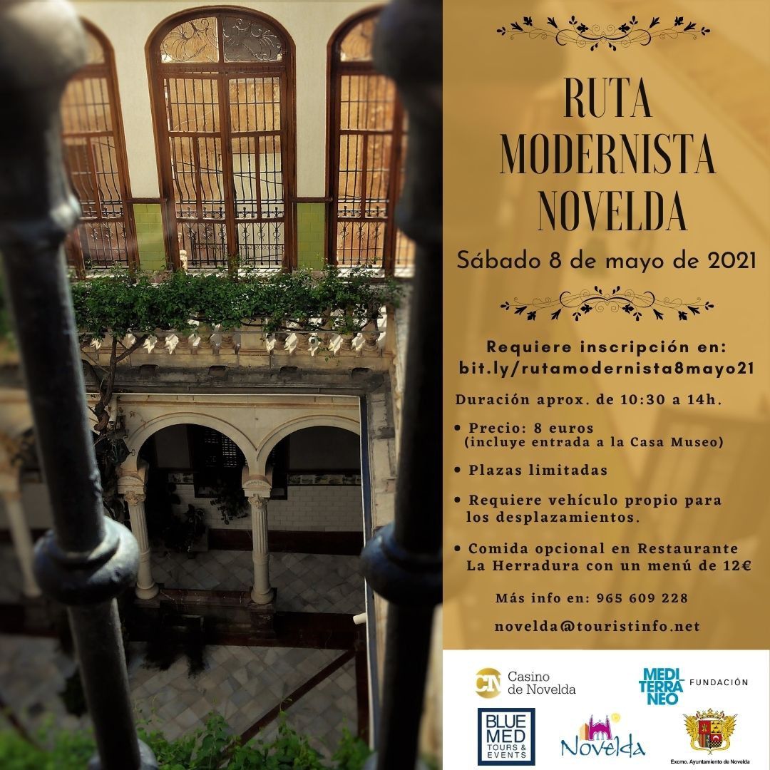 Ayuntamiento de Novelda Ruta-modernista-8-de-mayo-Novelda Ruta Modernista Maig 