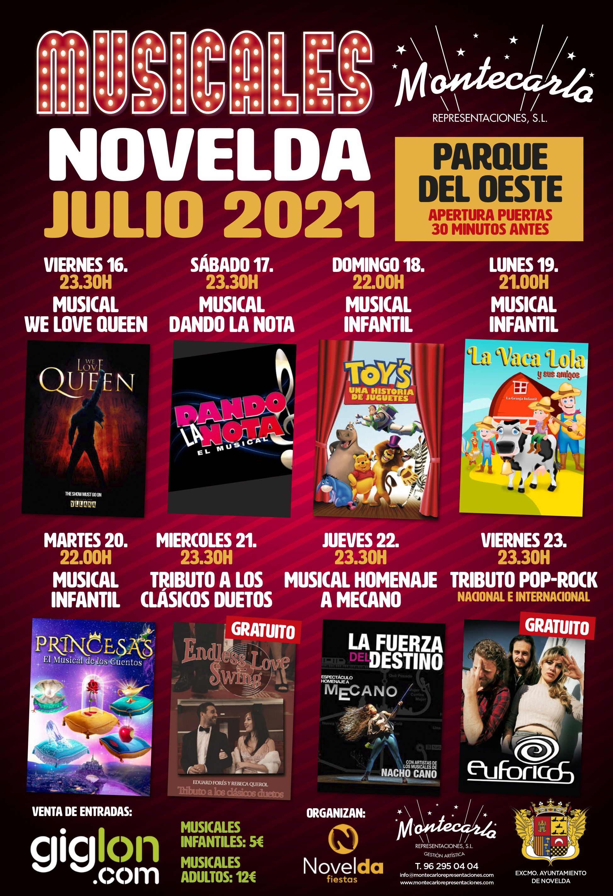Ayuntamiento de Novelda Musicales-julio-21-Novelda Musicales Novelda 2021 