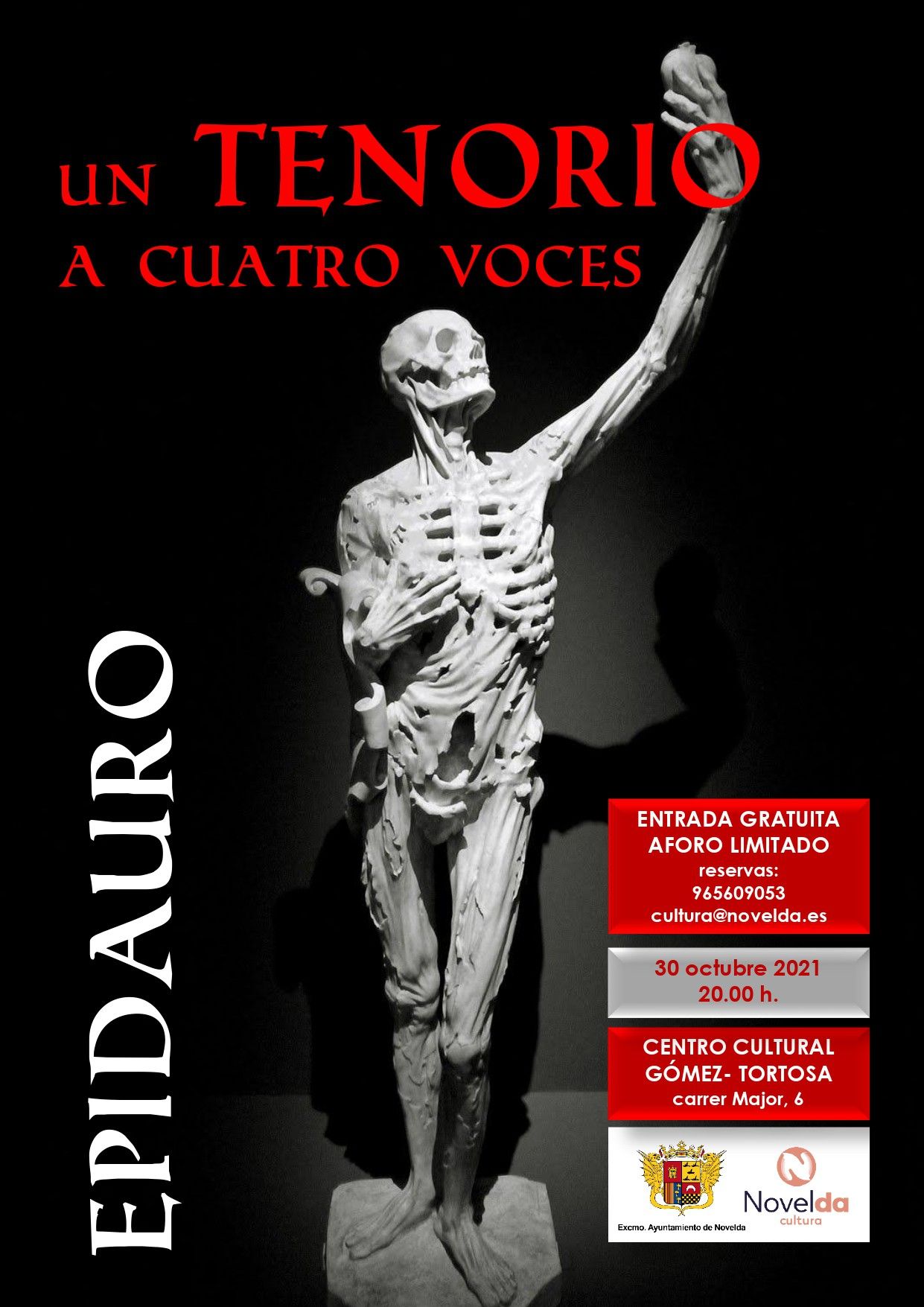 Ayuntamiento de Novelda 2021-10-30-Epidauro-UN-TENORIO-A-CUATRO-VOCES-CCGT_page-0001 Representació teatral "Un Tenorio a Quatre Veus" 