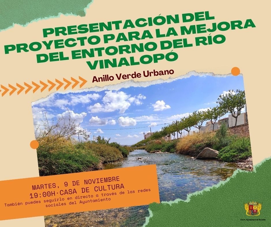 Ayuntamiento de Novelda 254301724_3006139759624163_2857757466797046143_n Presentación Proyecto de Mejora del entorno del río Vinalopó 