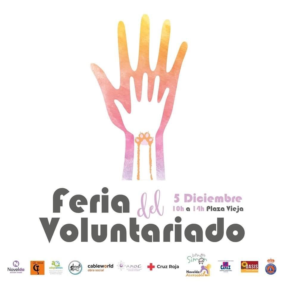 Ayuntamiento de Novelda Feria-Voluntariado La Plaça Vella acollirà la II Fira del Voluntariat 