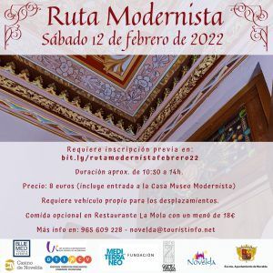 Ayuntamiento de Novelda Ruta-Modernista-300x300 Ruta Modernista 2022 