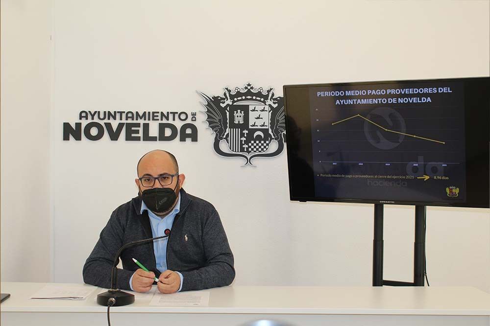 Ayuntamiento de Novelda 04-1 El Ayuntamiento rebaja a nueve días el periodo medio de pago a proveedores 