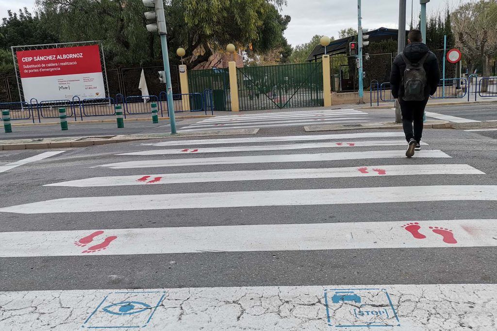 Ayuntamiento de Novelda 04-14-1024x682 Educación pone en marcha la señalización del camino escolar seguro 