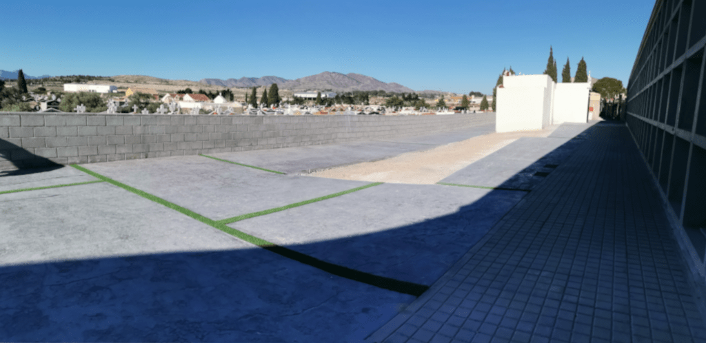 Ayuntamiento de Novelda 07-1024x498 Finalizan las obras de mejora en el Cementerio Municipal 