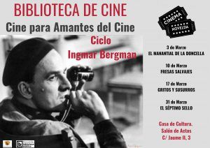 Ayuntamiento de Novelda Ciclo-Ingmar-Bergman--300x212 Biblioteca de Cinema 