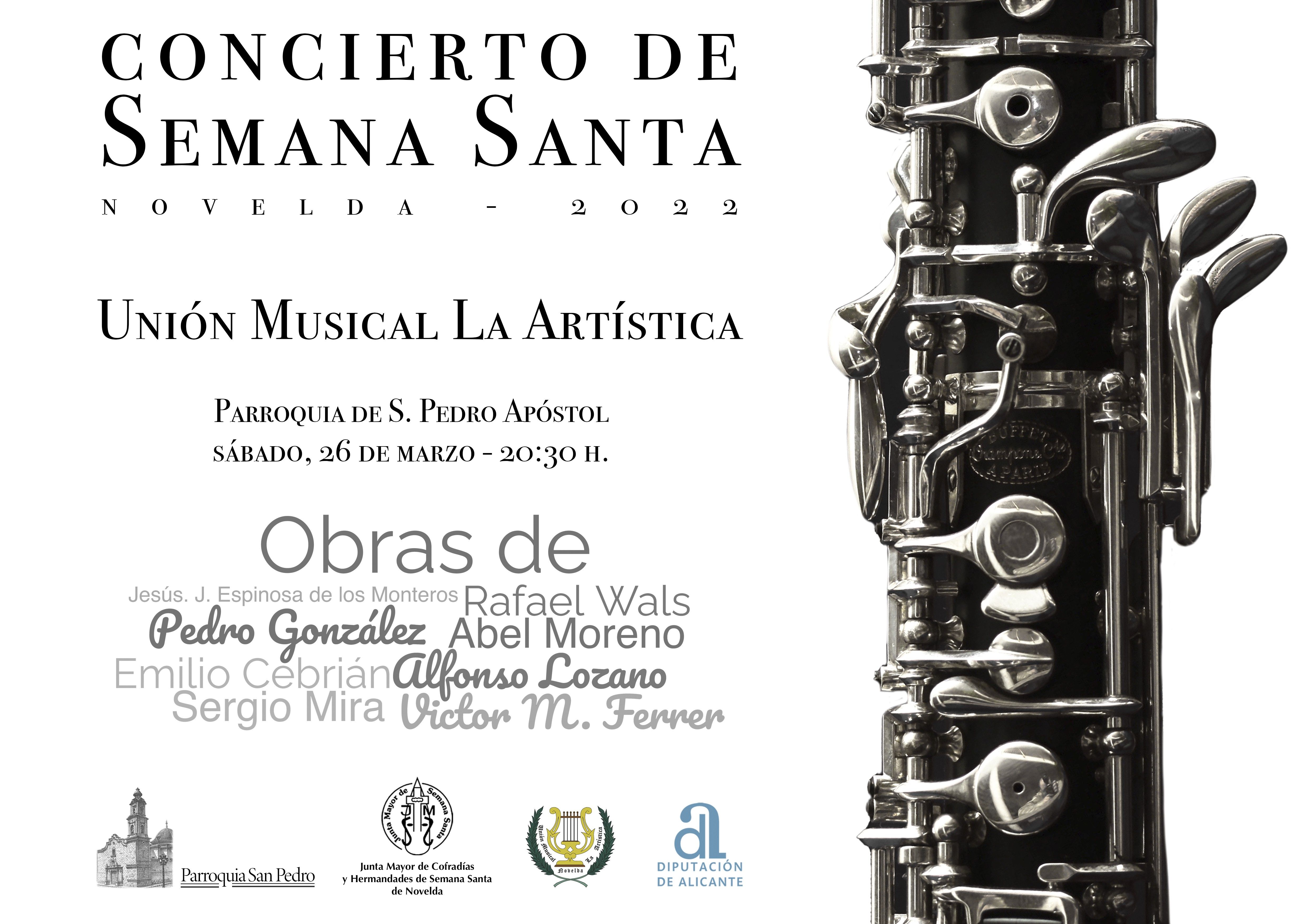 Ayuntamiento de Novelda concierto-semana-santa-2022 Concert de Setmana Santa 2022 