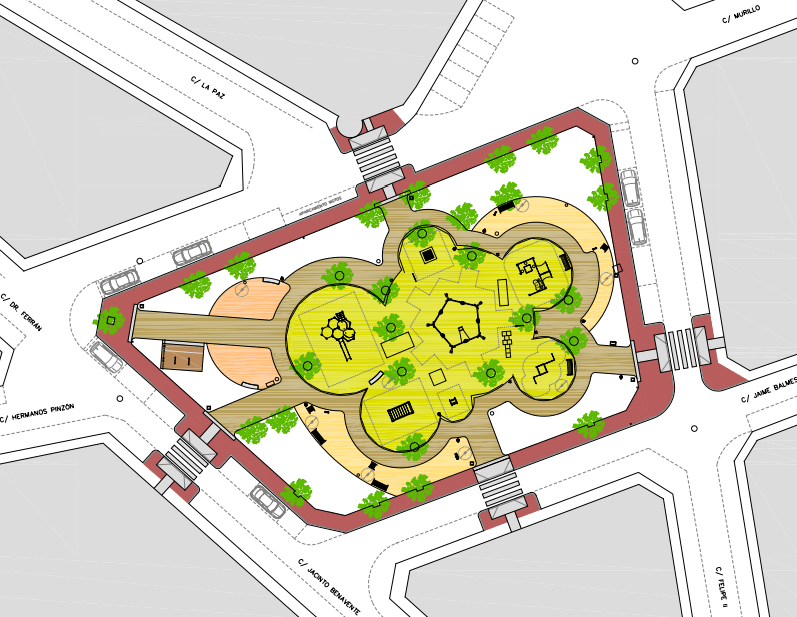 Ayuntamiento de Novelda imagen-plano Reforma integral para el parque de San Lázaro 
