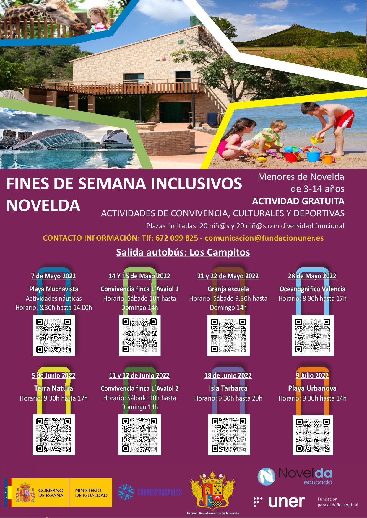 Ayuntamiento de Novelda CARTEL-FINES-DE-SEMANA-uner-novelda-1_page-0001-1 Escola inclusiva de Setmana Santa 