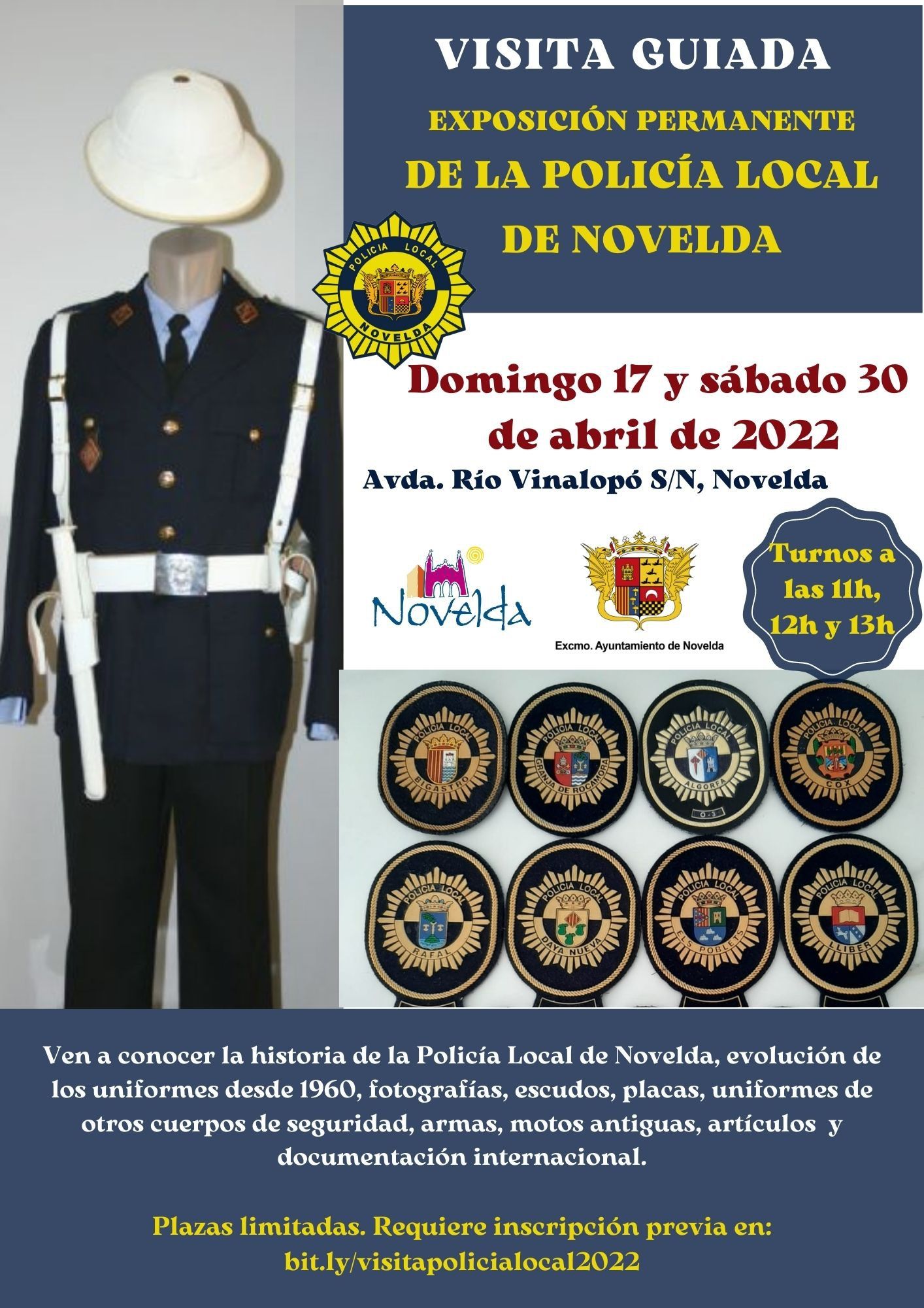 Ayuntamiento de Novelda visita-exposición-Policía-Local-Novelda1 Visita guiada a la exposición permanente de la Policía Local de Novelda 