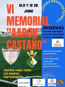 Ayuntamiento de Novelda FB_IMG_1653596214836-225x300 VI Torneo de fútbol Memorial ''Aaron Castaño'' 