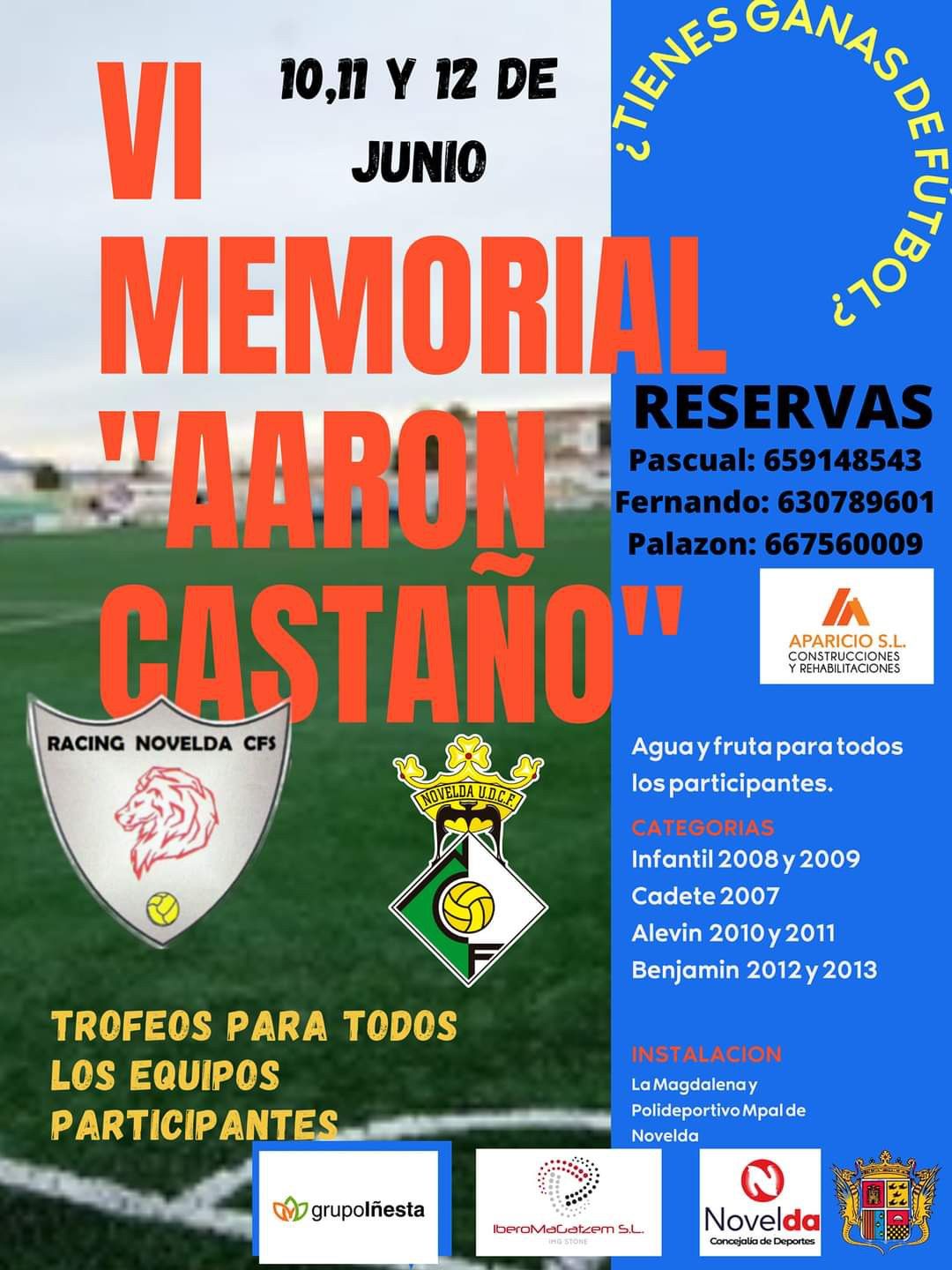 Ayuntamiento de Novelda FB_IMG_1653596214836 VI Torneo de fútbol Memorial ''Aaron Castaño'' 