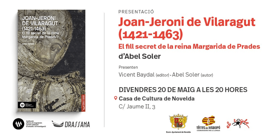 Ayuntamiento de Novelda Libro-Abel-Soler Presentación del llibre Joan-Jeroni de Vilaragut (1421-1463) 
