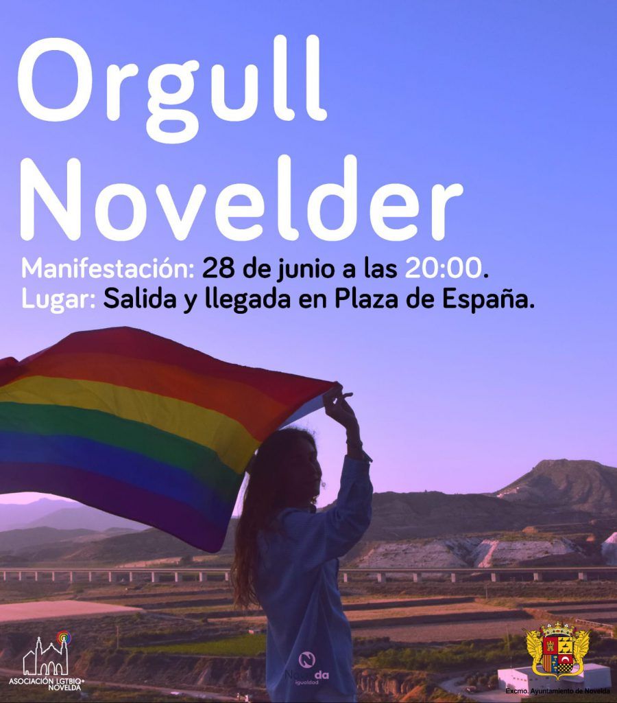 Ayuntamiento de Novelda LGTBI-900x1024 Novelda visibilitzarà el “Orgull Novelder” en el Dia Internacional LGTBIQ+ 